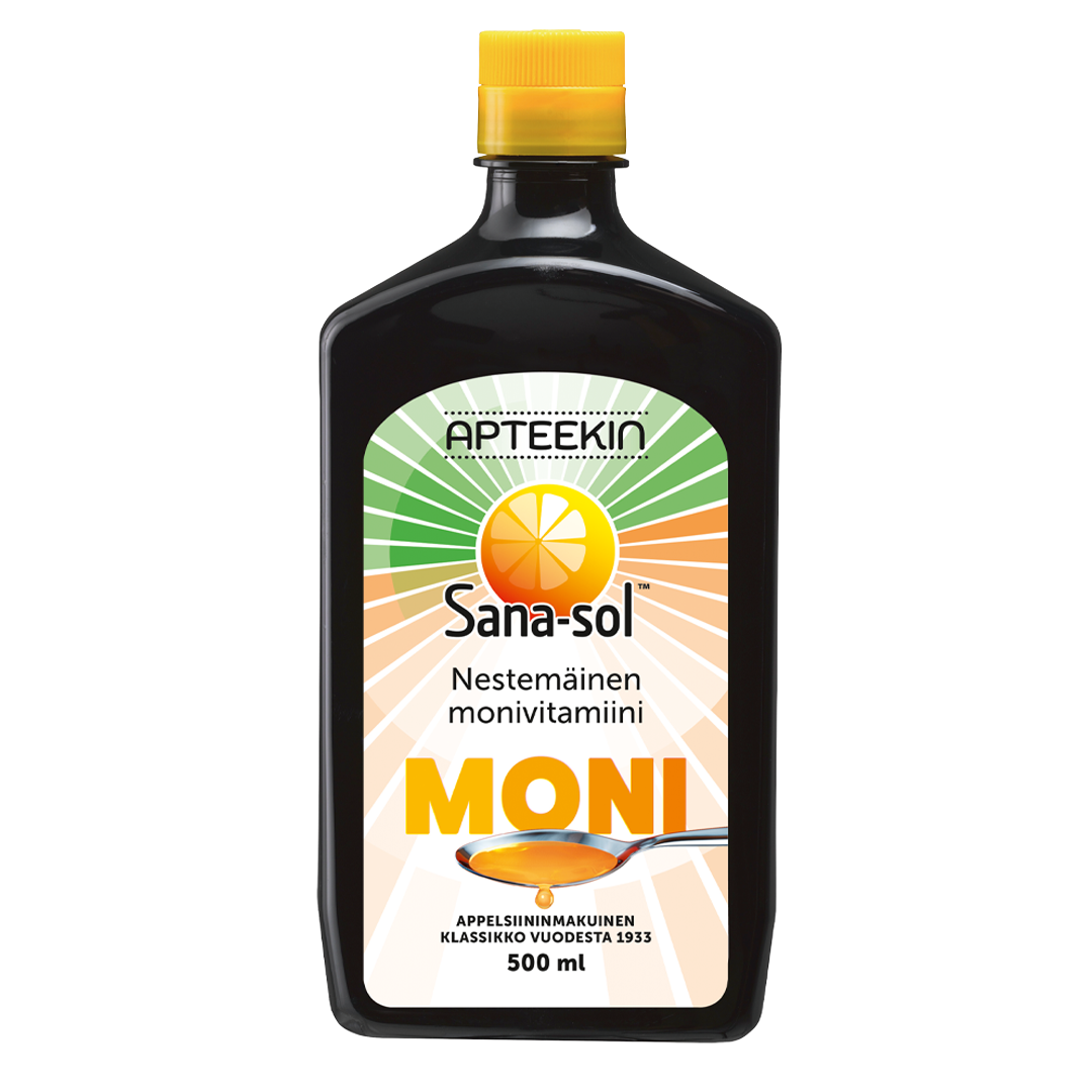 Nestemäinen monivitamiini