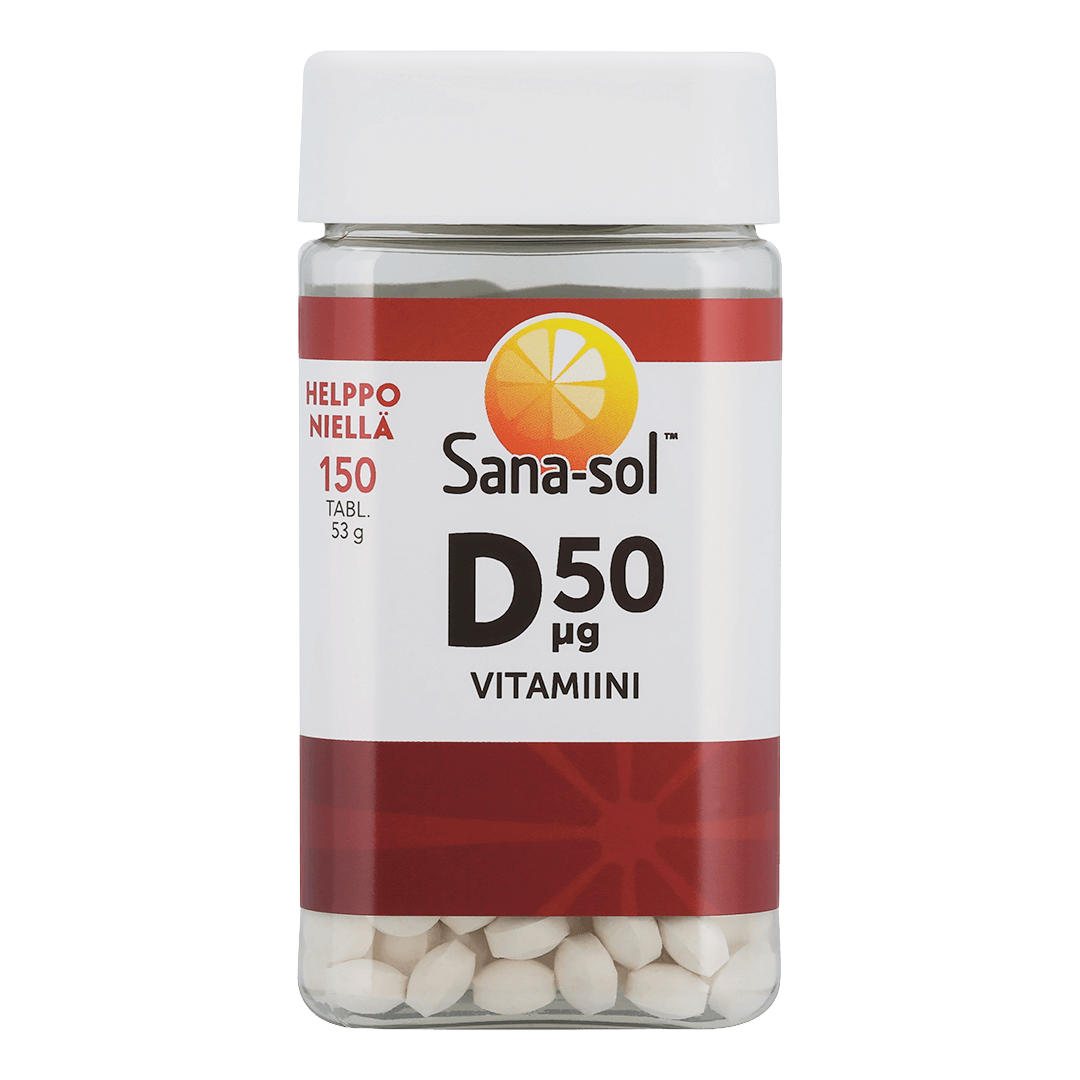 D-vitamiini 50μg