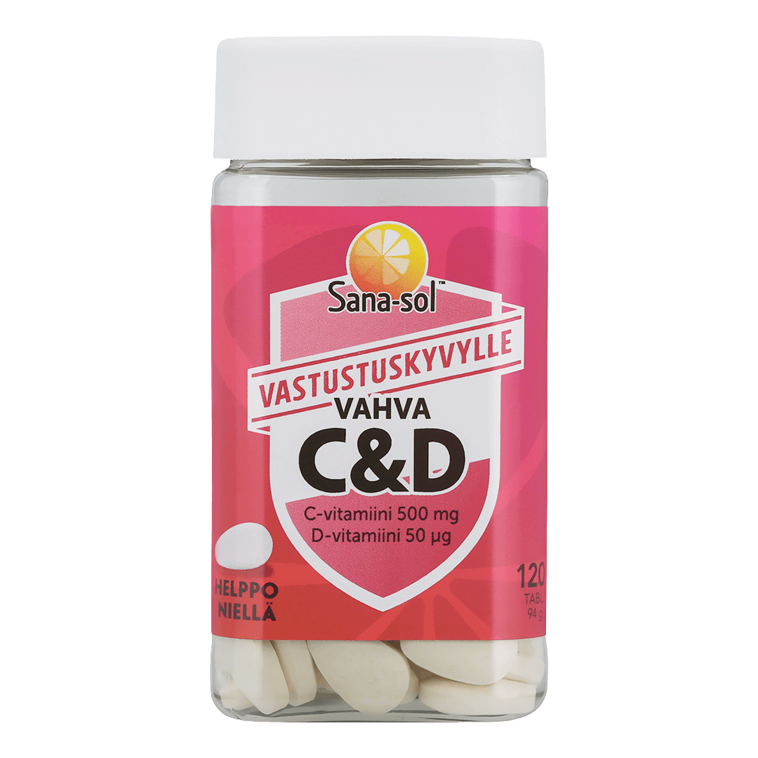 C & D-vitamiini vahva