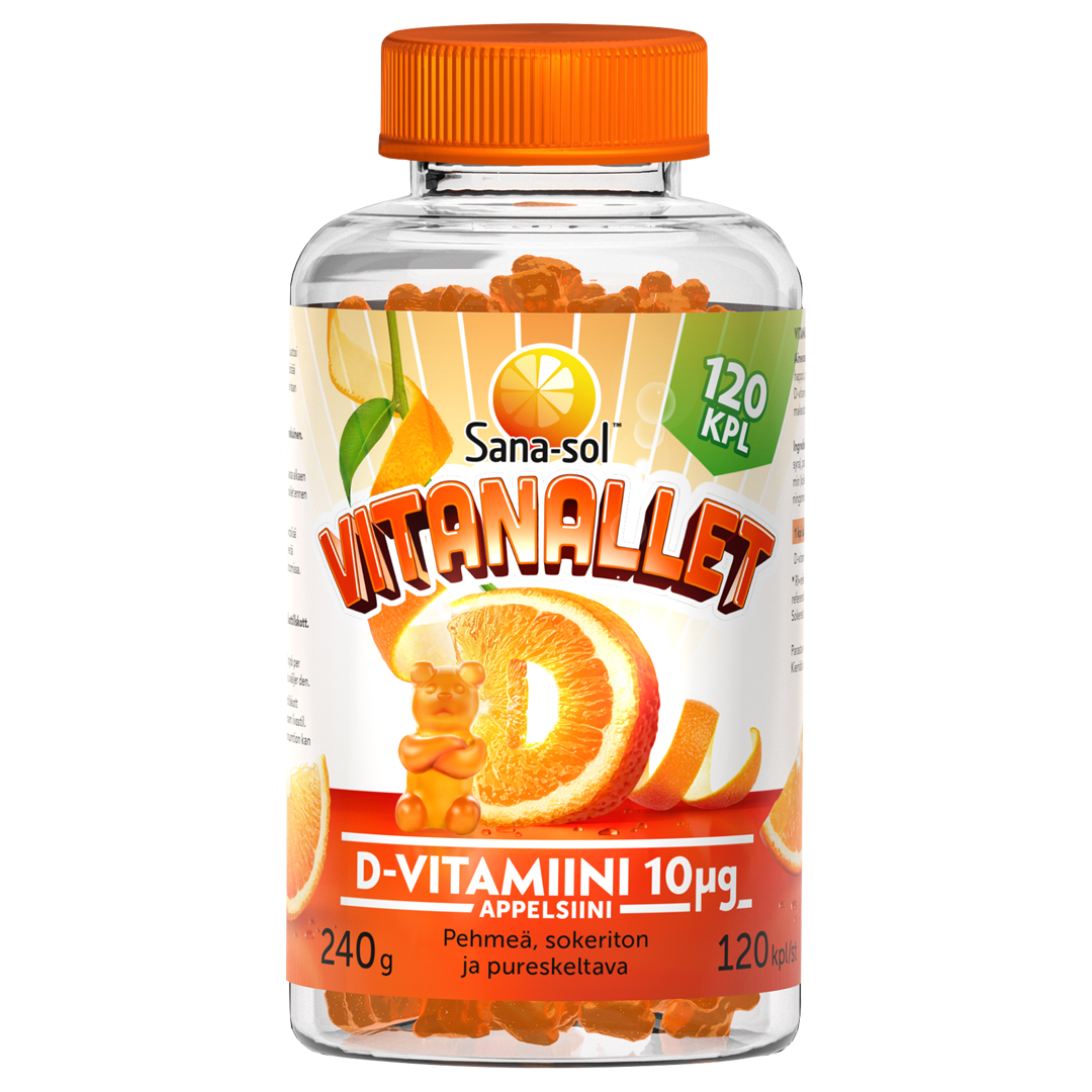 Vitanallet D vitamiini Appelsiini 10 g Sana sol vitanallet-d-vitamiini-appelsiini-10-g-sana-sol