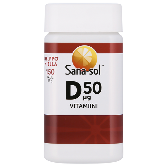 D-vitamiini 50μg