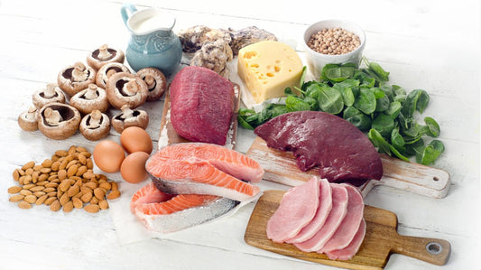 B12-vitamiinipitoinen ruoka