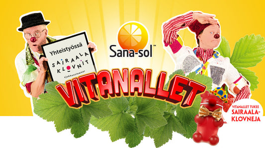 Sairaalaklovnit ja Vitanallet yhdessä kymmenen vuotta