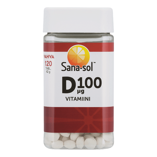 D-vitamiini vahva 100μg