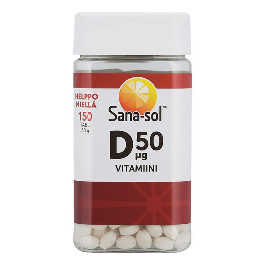 D-vitamiini 50μg