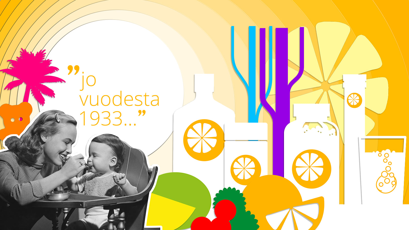 Sana-sol - jo vuodesta 1933