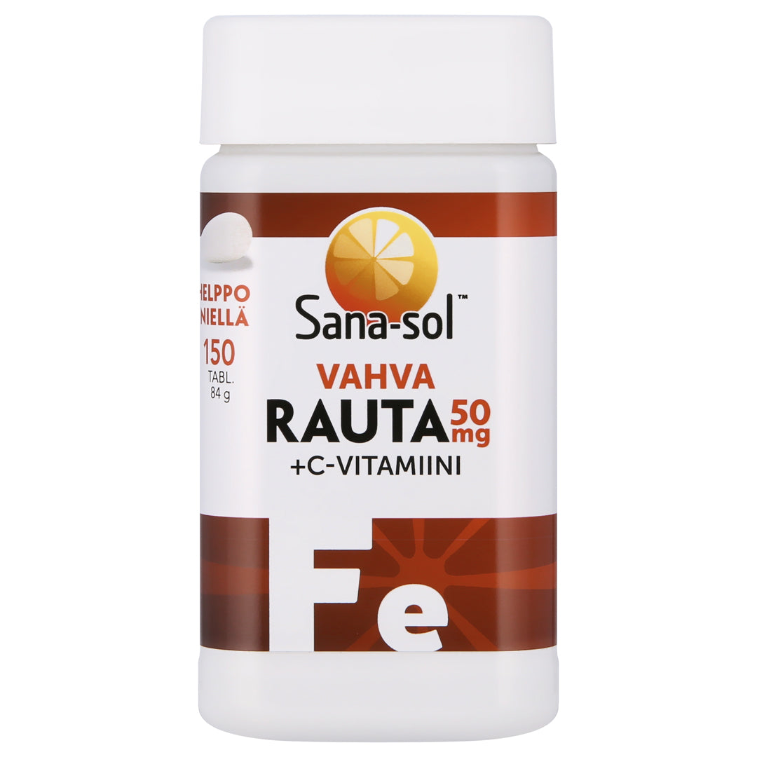 Sana-sol Rauta C-vitamiini vahva