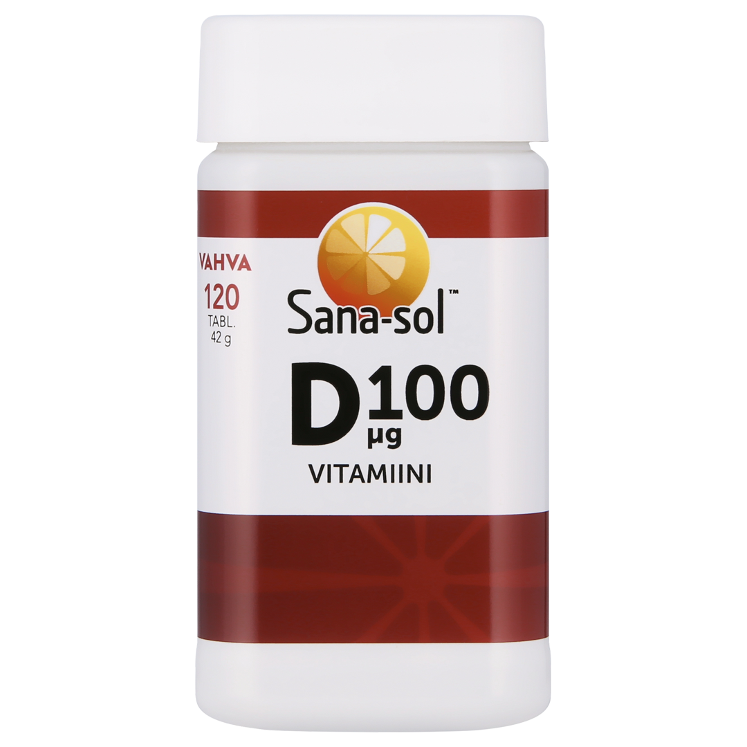 D-vitamiini vahva 100μg