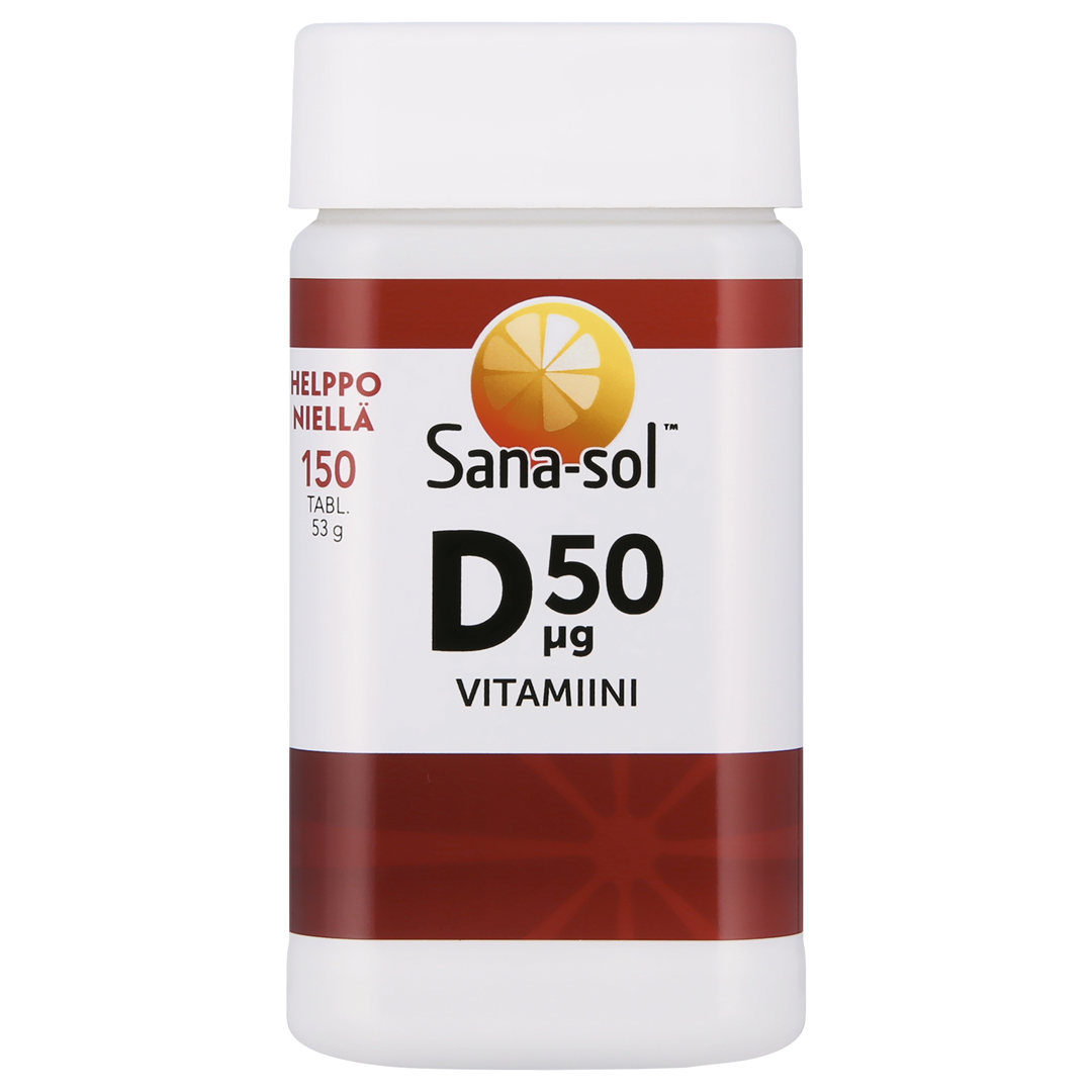 D-vitamiini 50μg