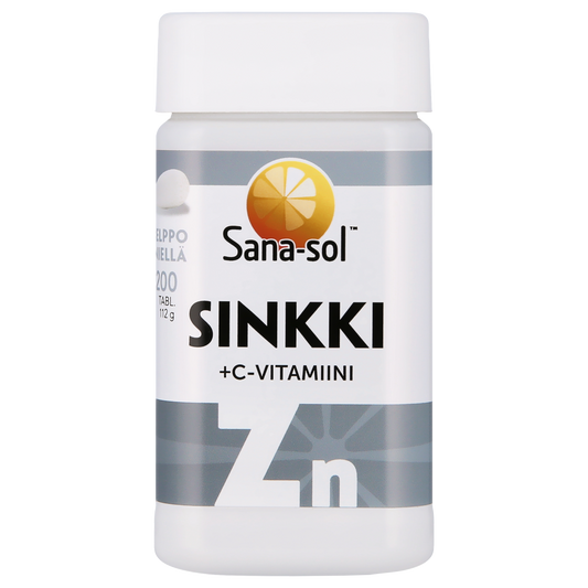 Sinkki + C-vitamiini