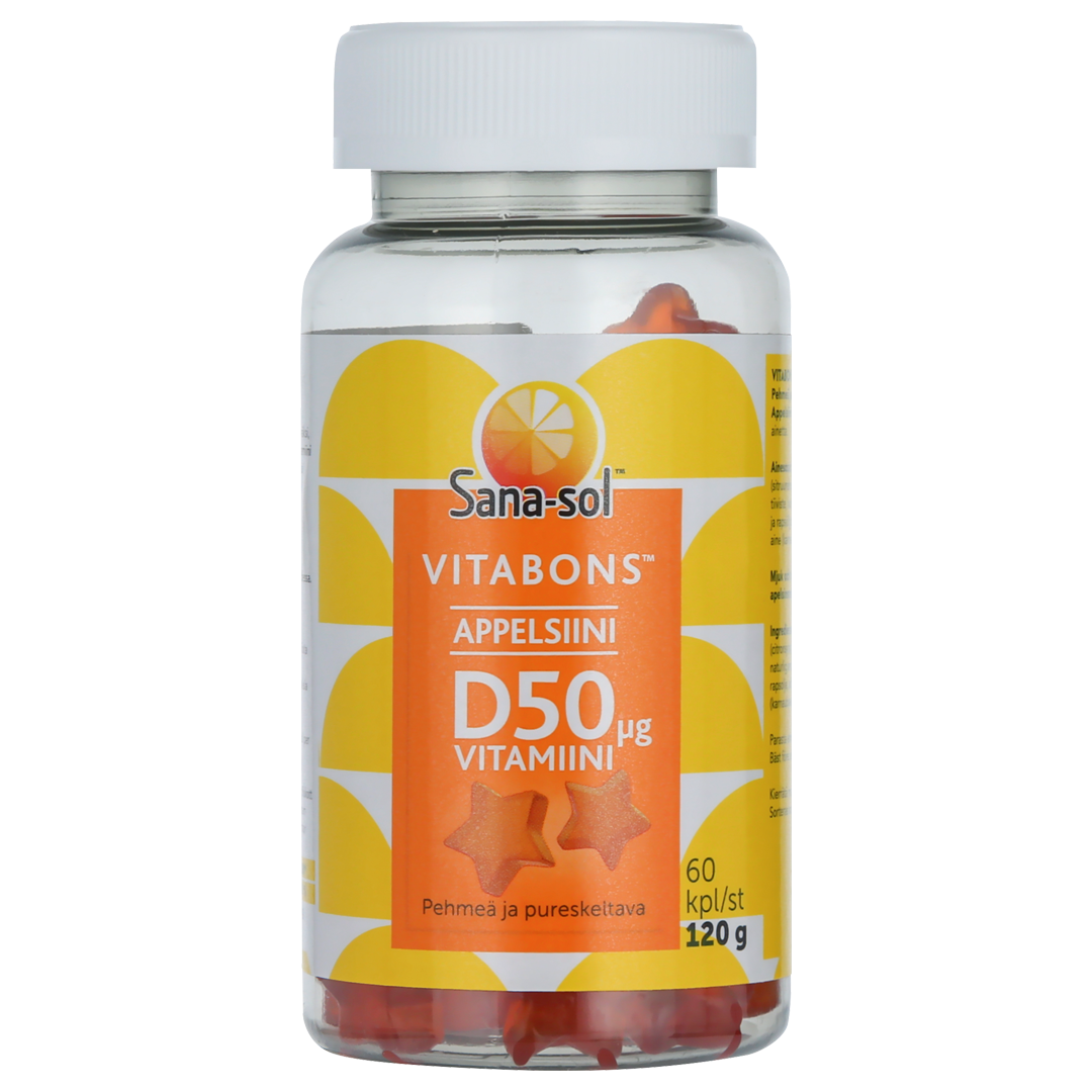 Vitabons D-vitamiini 50ug